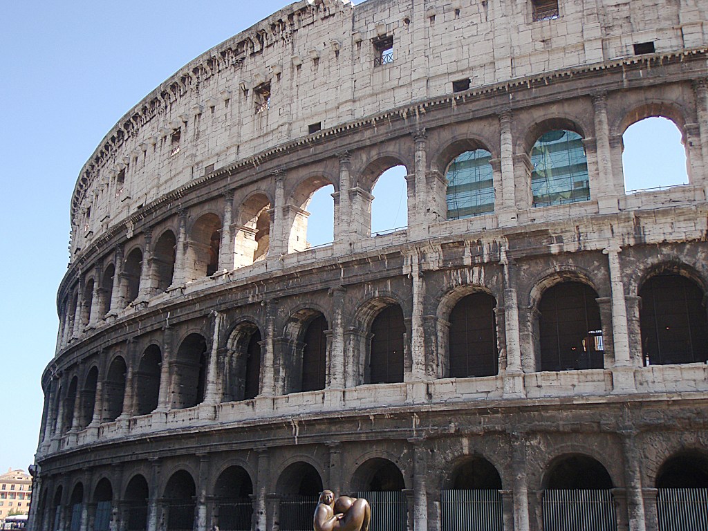 The Colosseum in Rome – Ancient Roman amphitheater and iconic historic landmark