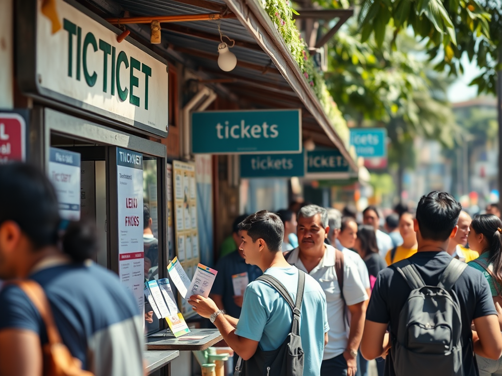 How to buy ticket in Brazil