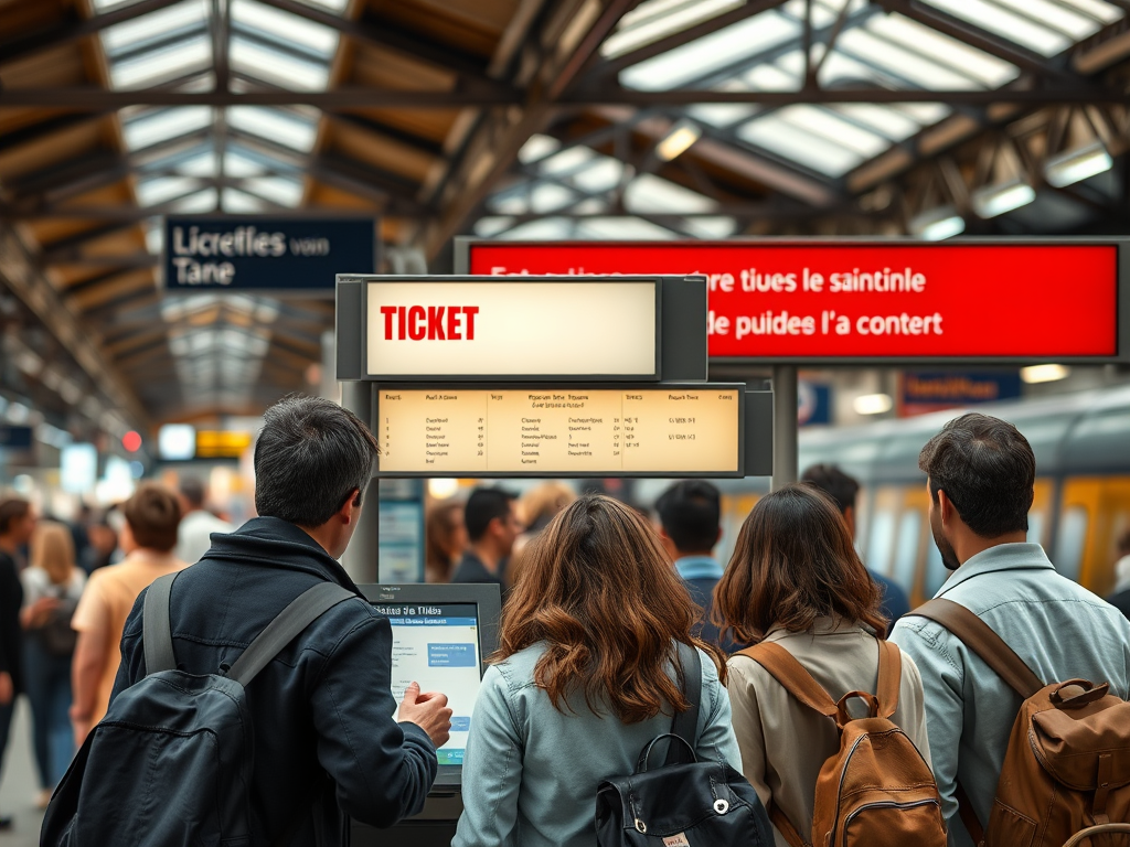 How to buy ticket in France
